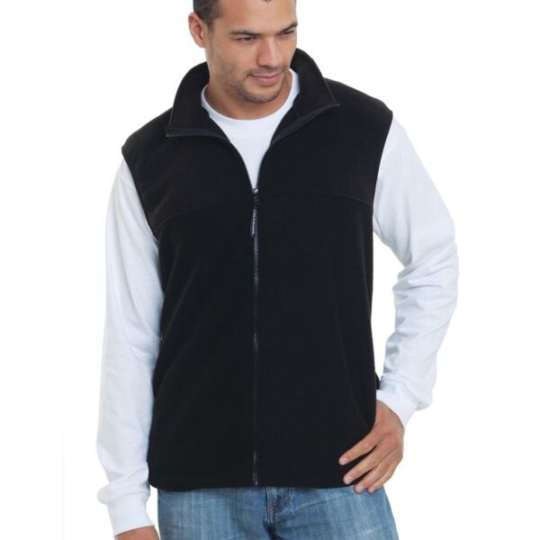 Men's USA-Made Full-Zip Fleece Vest Thumbnail