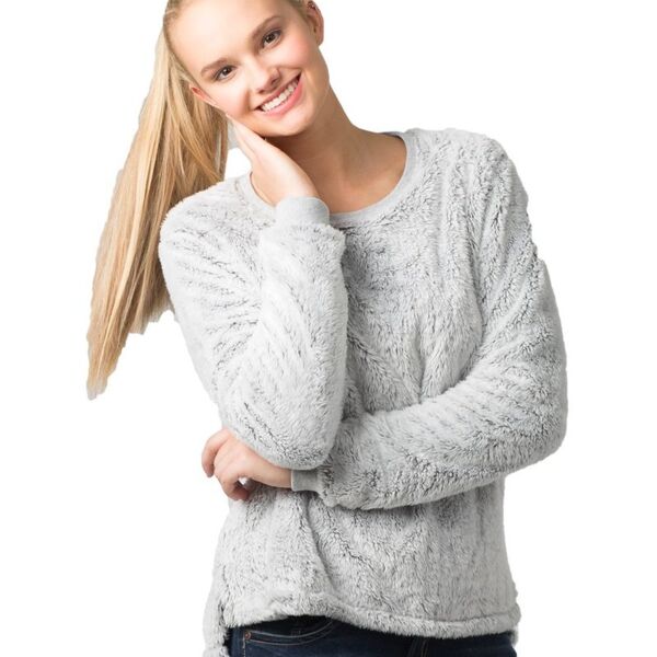 Women's Fuzzy Crewneck Fleece Thumbnail