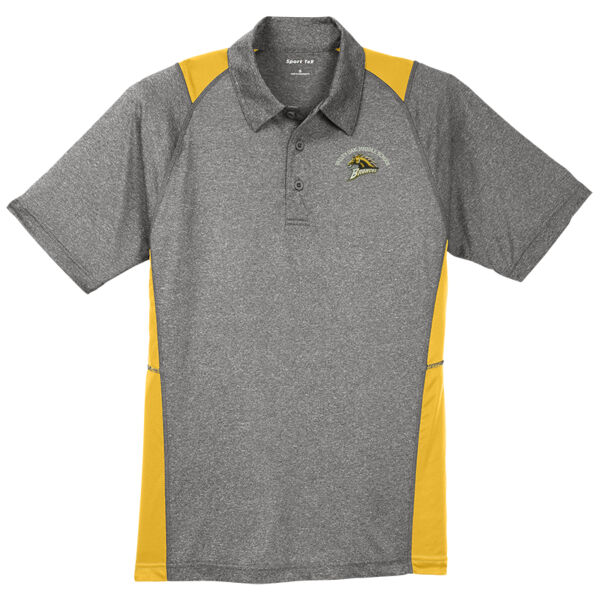 Heather Colorblock Contender Polo Thumbnail