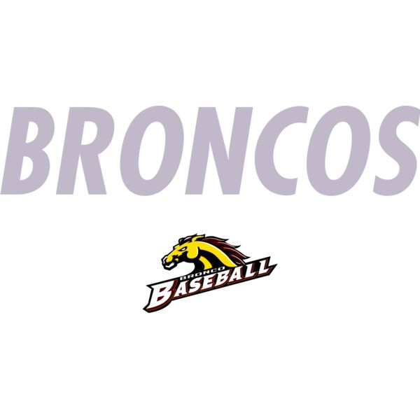 Large Bronco Chest Lettering Thumbnail